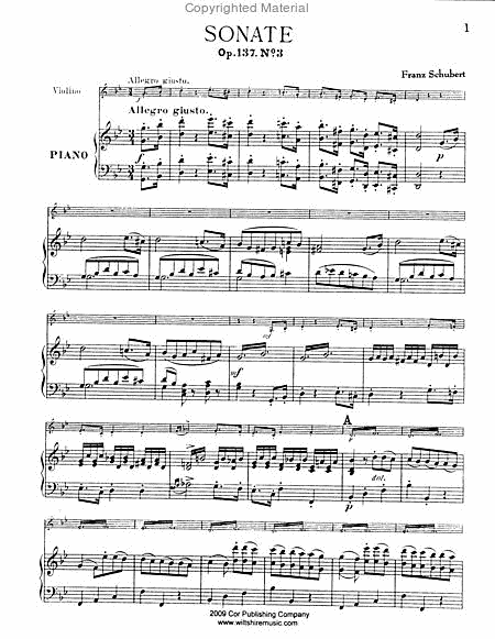 Sonata, Op. 137, No. 3