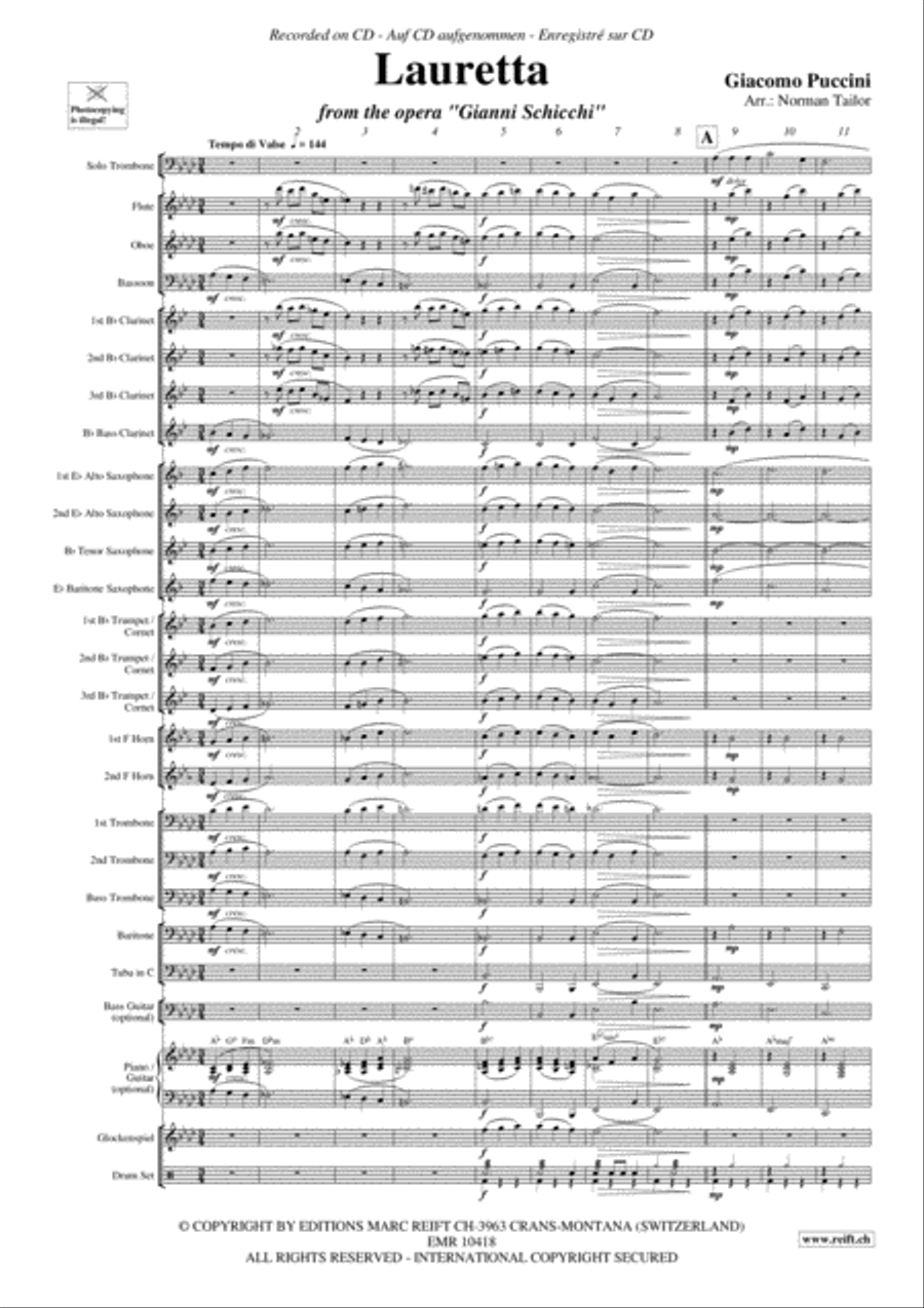 Lauretta Concert Band scores gallery preview page 4
