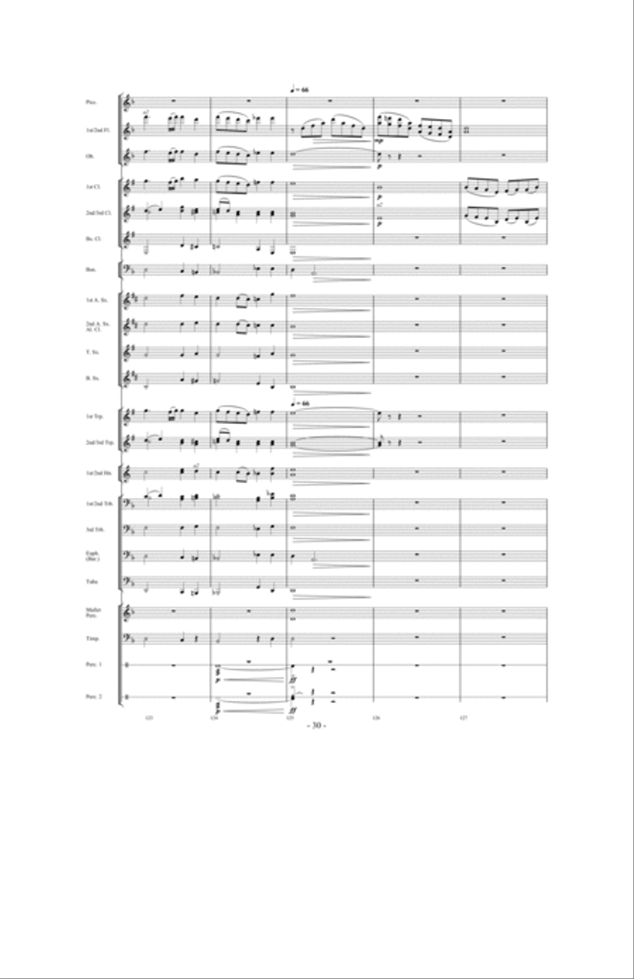 Apollo: Myth and Legend Concert Band scores gallery preview page 29