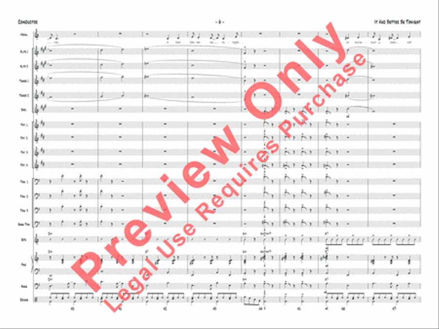 It Had Better Be Tonight Jazz Ensemble scores gallery preview page 27