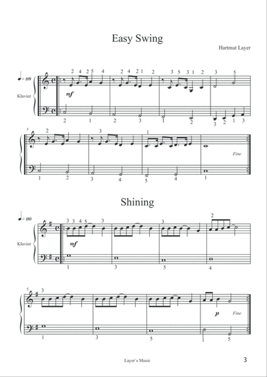 Pianofingers Pop Level 1 Pianofingers Pop Level 1 Piano Solo scores gallery preview page 4