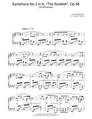Symphony No.3 in A, 'The Scottish', Op.56 (3rd Movement)