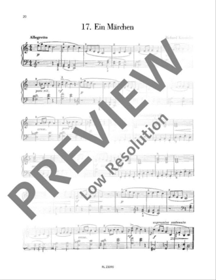 Der junge Pianist Piano Solo scores gallery preview page 21