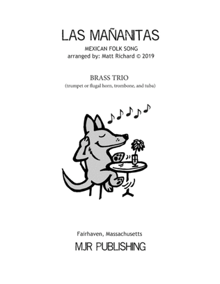 Book cover for Las Mañanitas (Brass Trio)