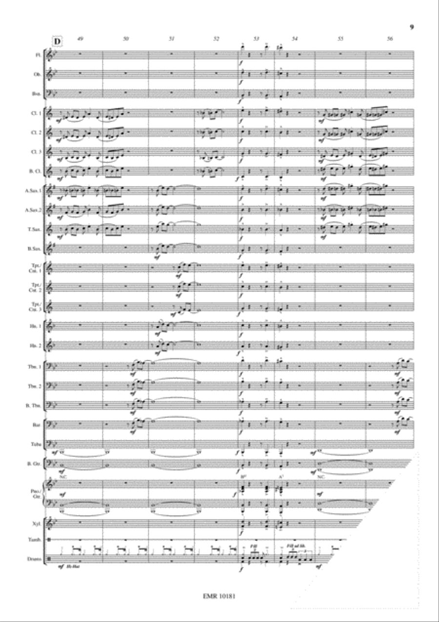 Venice Junction Concert Band scores gallery preview page 10