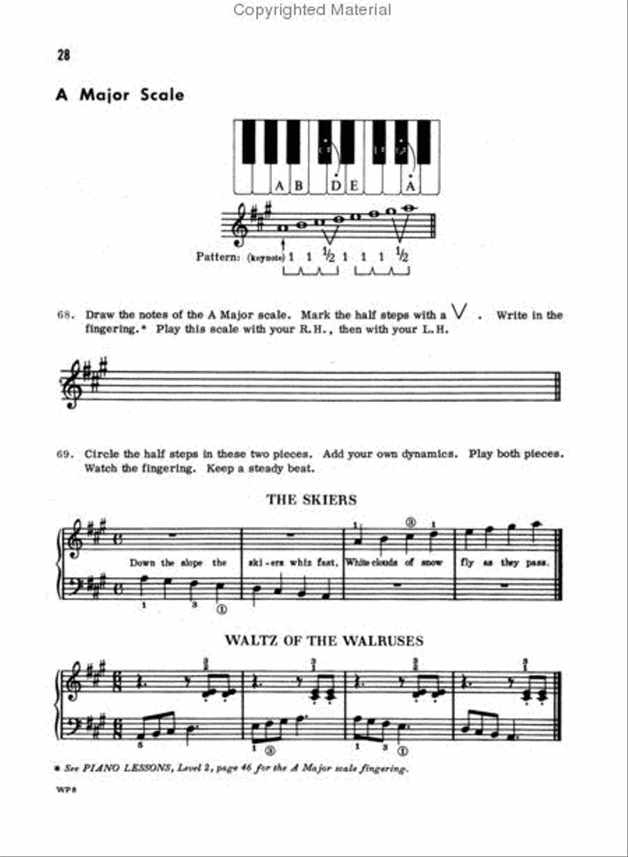 Theory Lessons, Level 2 Piano Method scores gallery preview page 3
