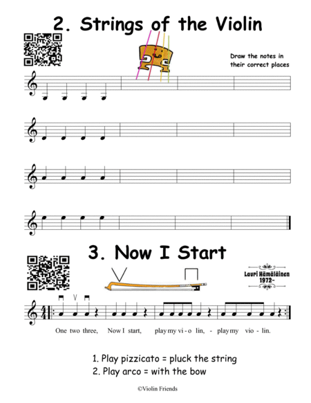 Violin Friends Violin Method Book 1: 59 progressive pieces and fun exercises image number null
