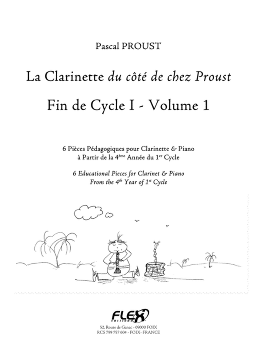 The Clarinet du cote de chez Proust - Level 3 - Volume 1 image number null