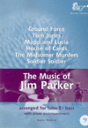 Book cover for Music of Jim Parker for Eb Bass/Tuba (Bass Clef)