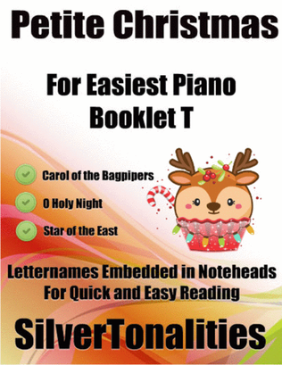 Petite Christmas for Easiest Piano Booklet T