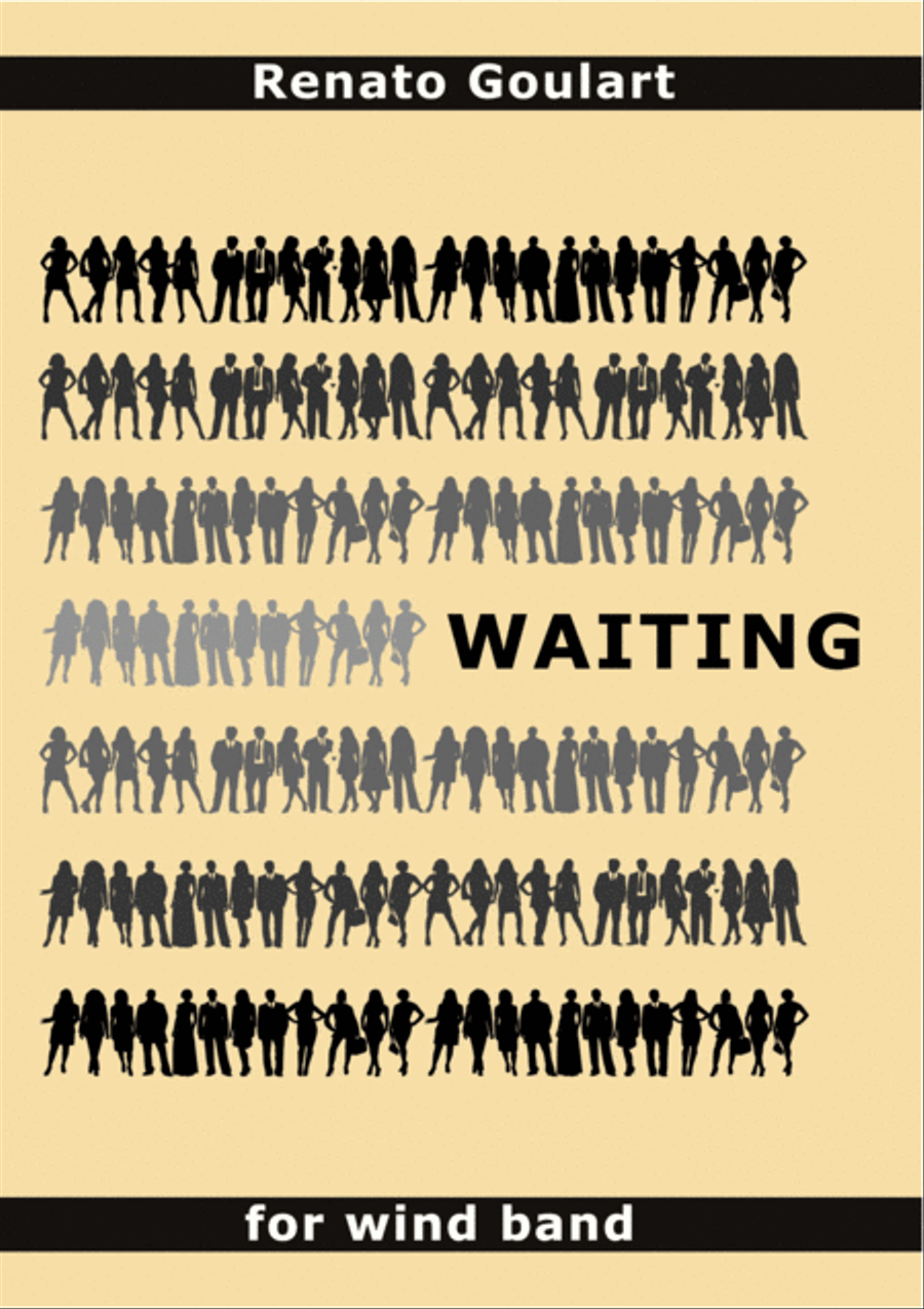 Waiting (for Wind Band) Concert Band scores gallery preview page 1