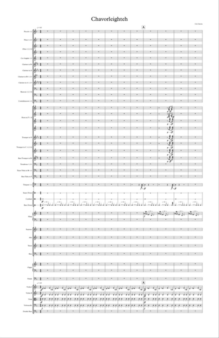 Chavorleighteh 4-Part scores gallery preview page 2