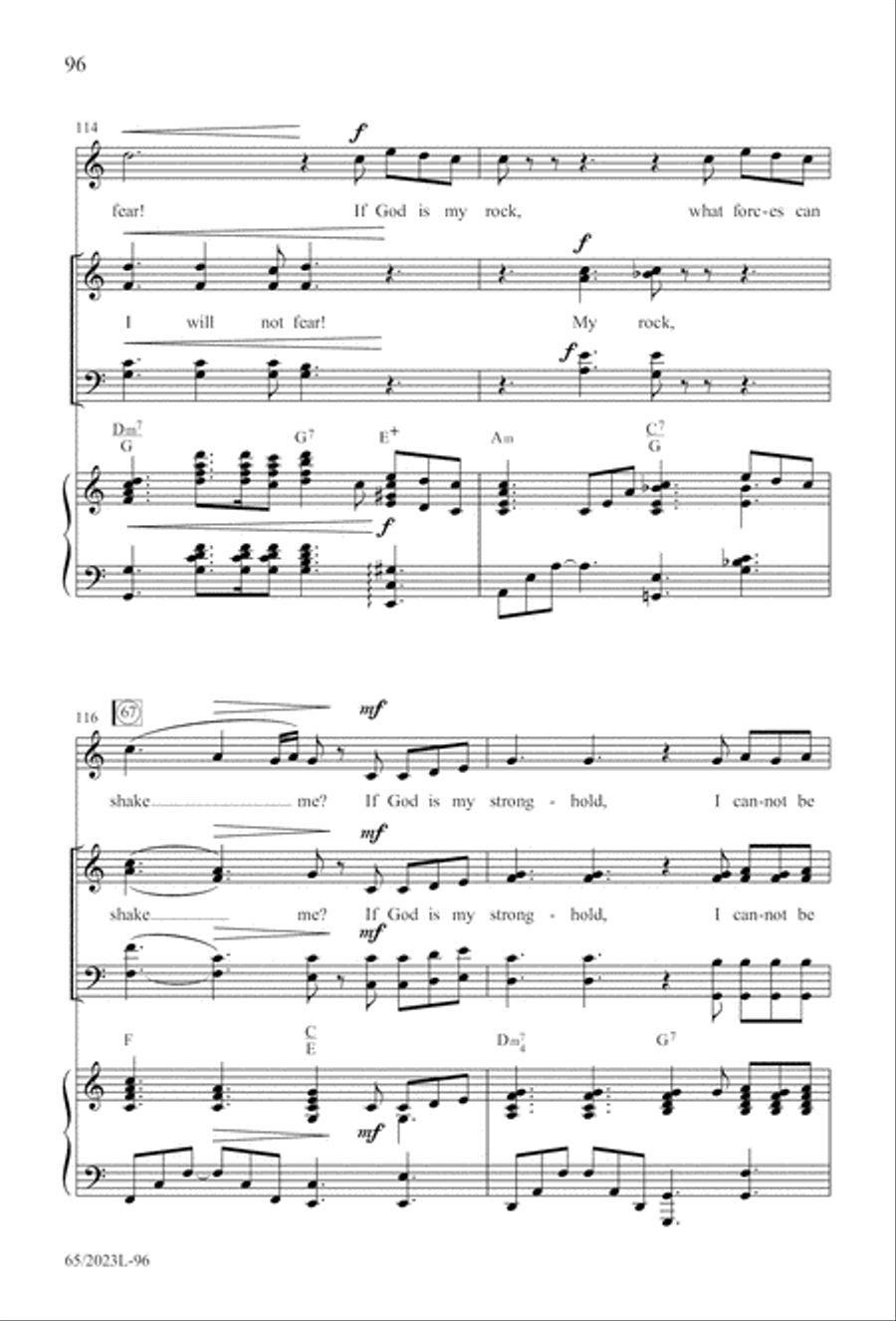 Child of Hope 4-Part scores gallery preview page 97