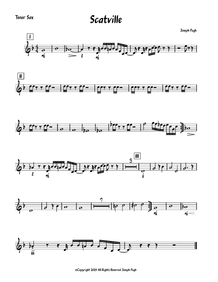Scatville Jazz Ensemble scores gallery preview page 6