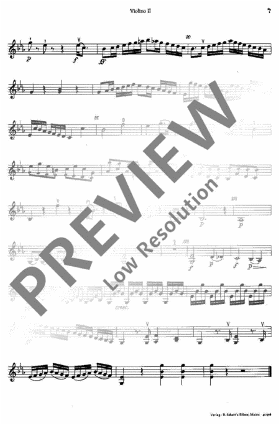 Symphony A 10 Violin scores gallery preview page 8