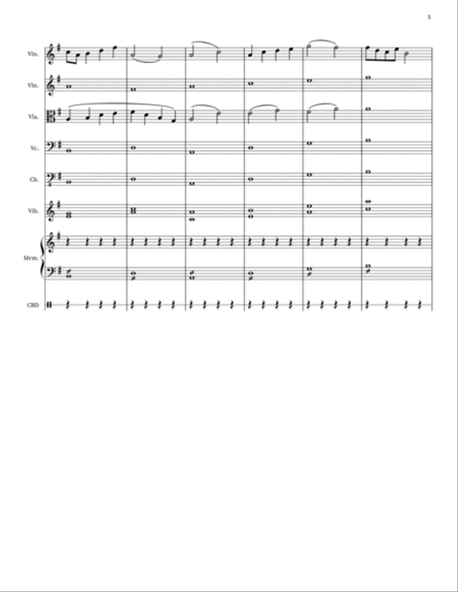 Midnight Ballad Chamber Music scores gallery preview page 5