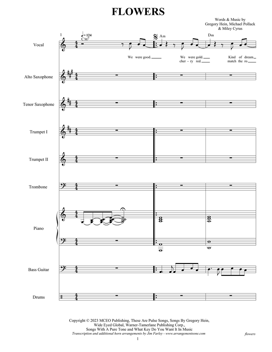 Flowers School and Community scores gallery preview page 3