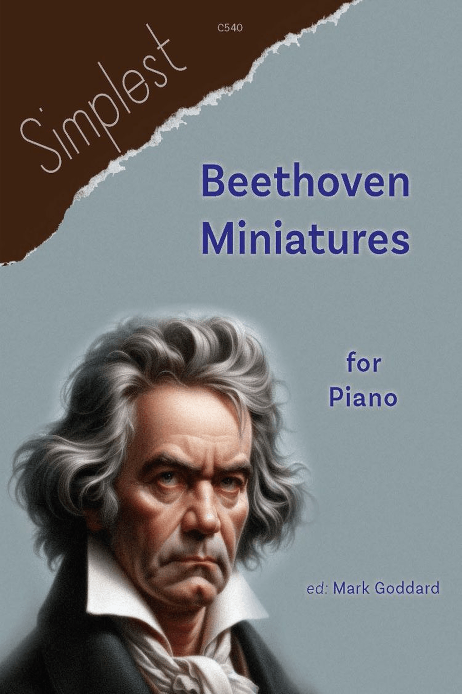 Simplest Beethoven Miniatures Piano Solo scores gallery preview page 1