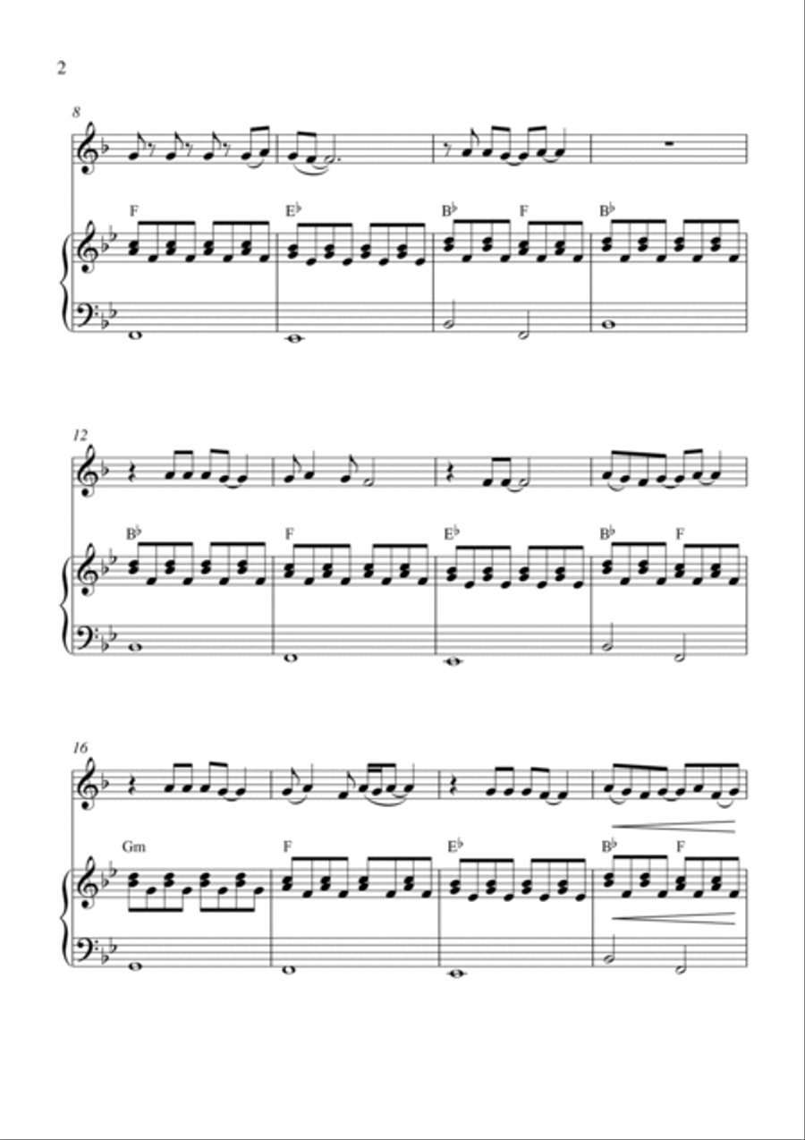 Big Big World Big Big World English Horn scores gallery preview page 2