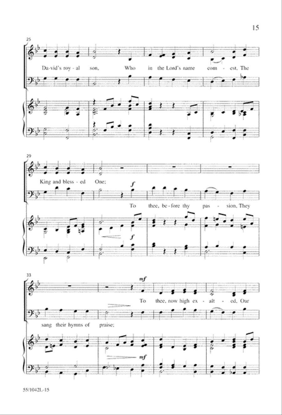 No Greater Love 3-Part scores gallery preview page 17