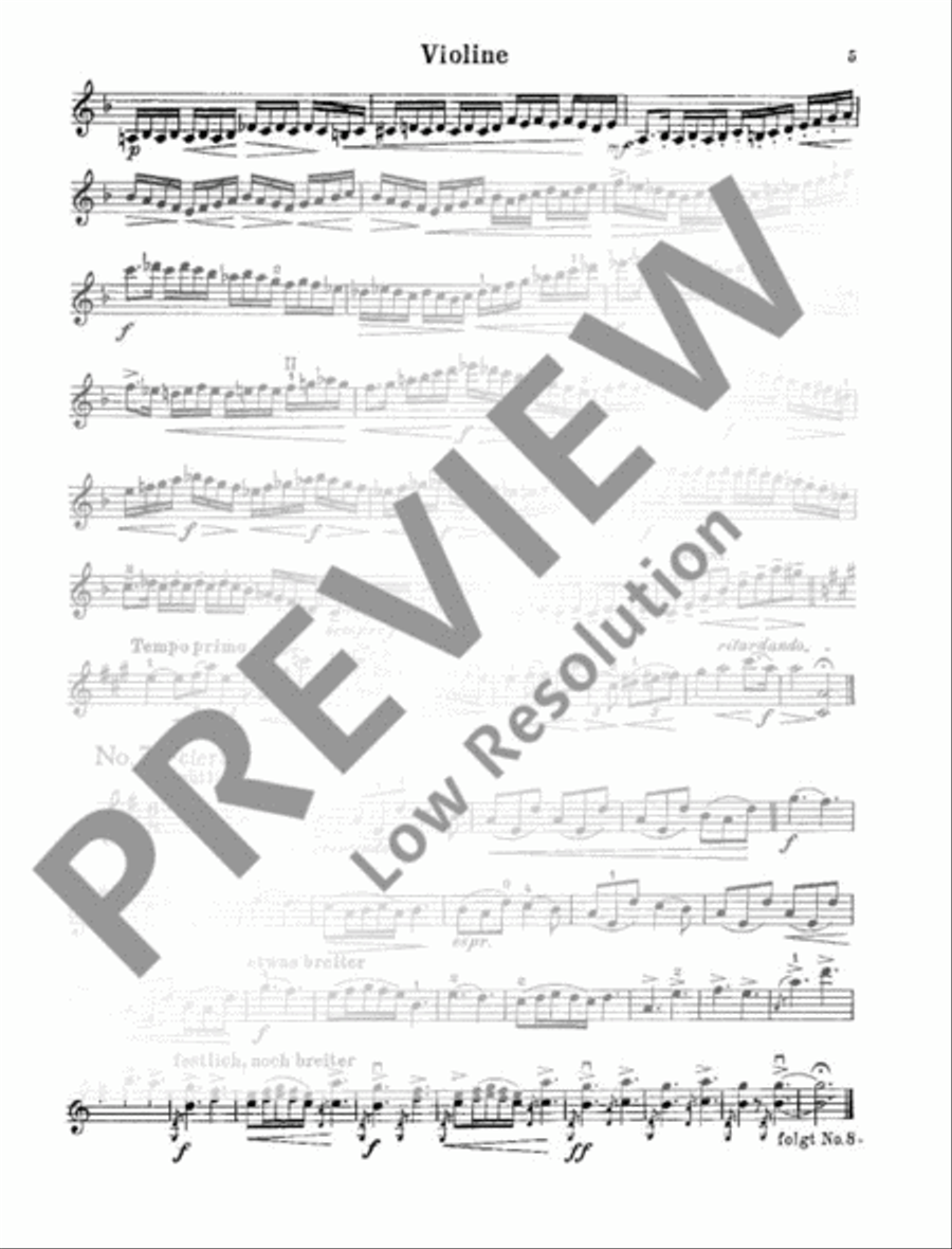 Heimat Violin Solo scores gallery preview page 21
