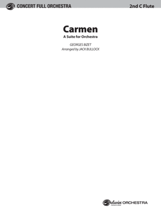 Book cover for Carmen Suite: 2nd Flute
