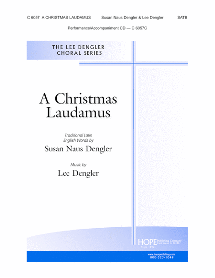 A Christmas Laudamus 4-Part scores gallery preview page 1
