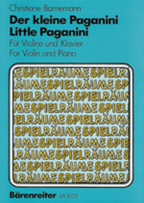 Book cover for Der kleine Paganini for Violin and Piano