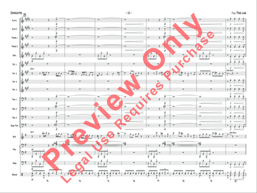 I'll Take Les Jazz Ensemble scores gallery preview page 11