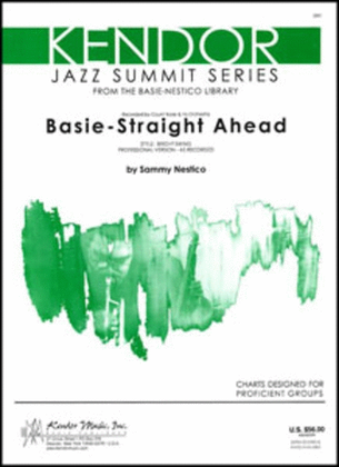 Book cover for Basie Straight Ahead Je Professional Version