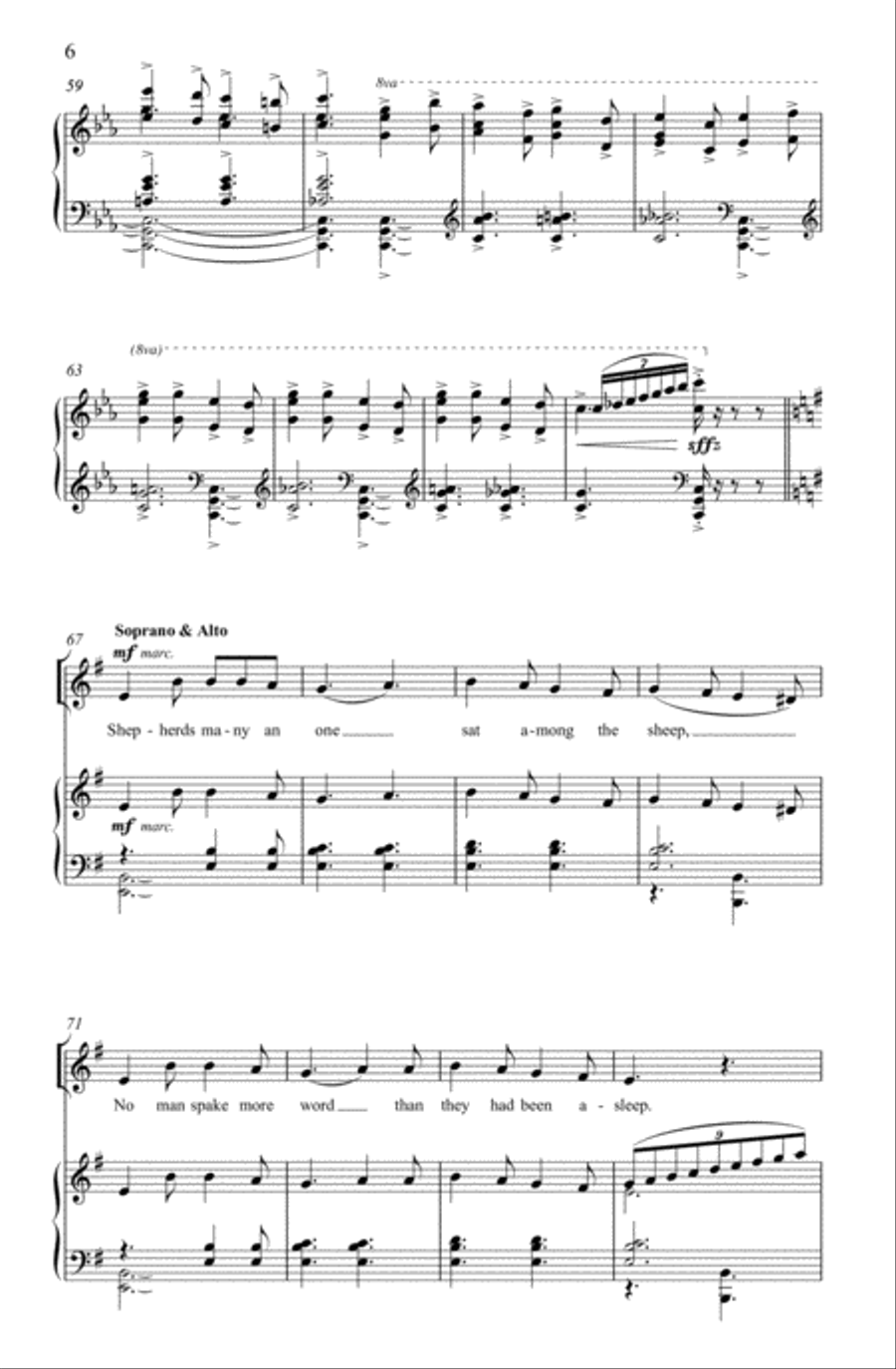 Masters in this hall Masters in this hall 4-Part scores gallery preview page 6