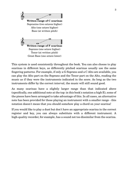 Ocarina Repertoire Volume 2 by Thomas Preece (C Edition)