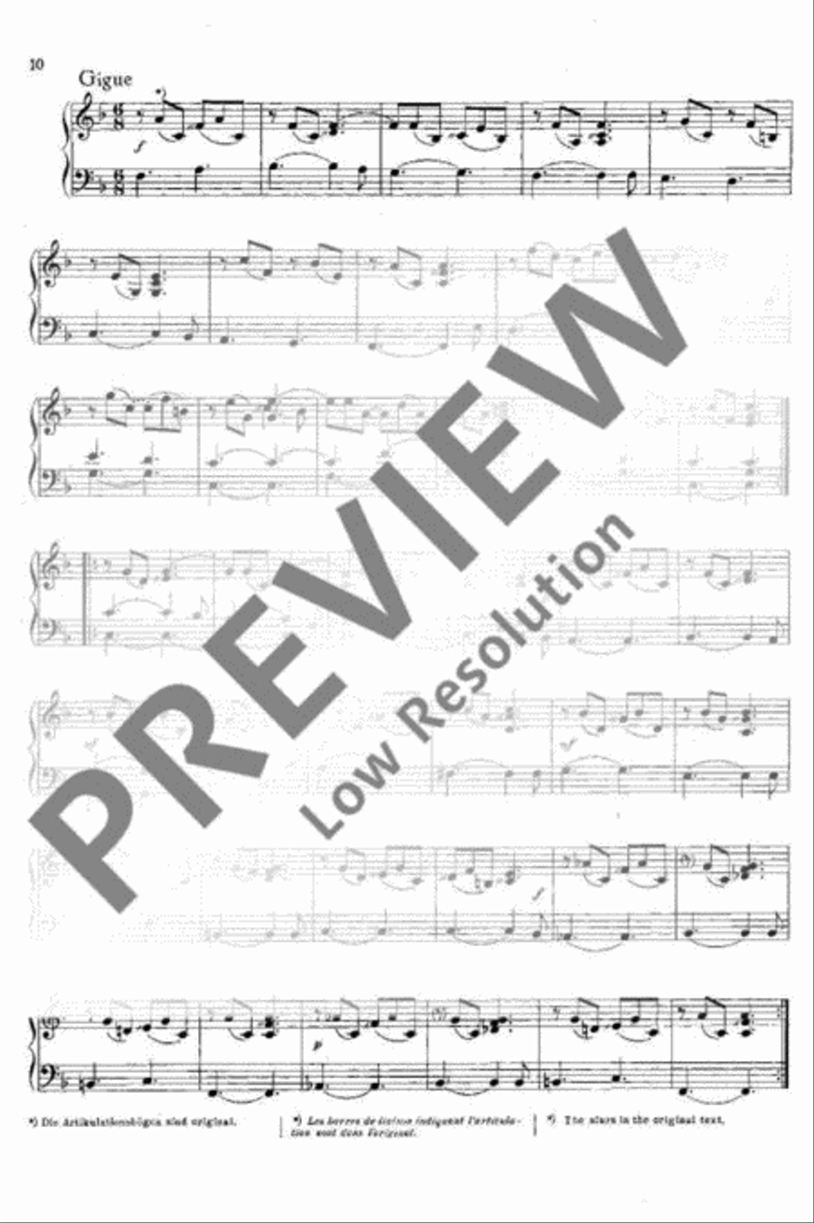 Selected Keyboard Works Harpsichord scores gallery preview page 11