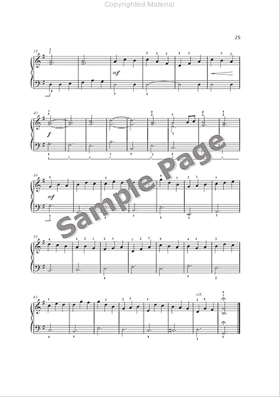 The Classical Piano Method – Repertoire Collection 2 Piano Method scores gallery preview page 26