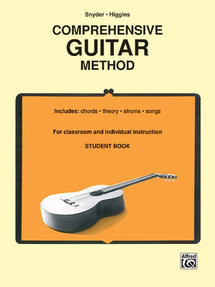 Book cover for Comprehensive Guitar Method (Student Book)