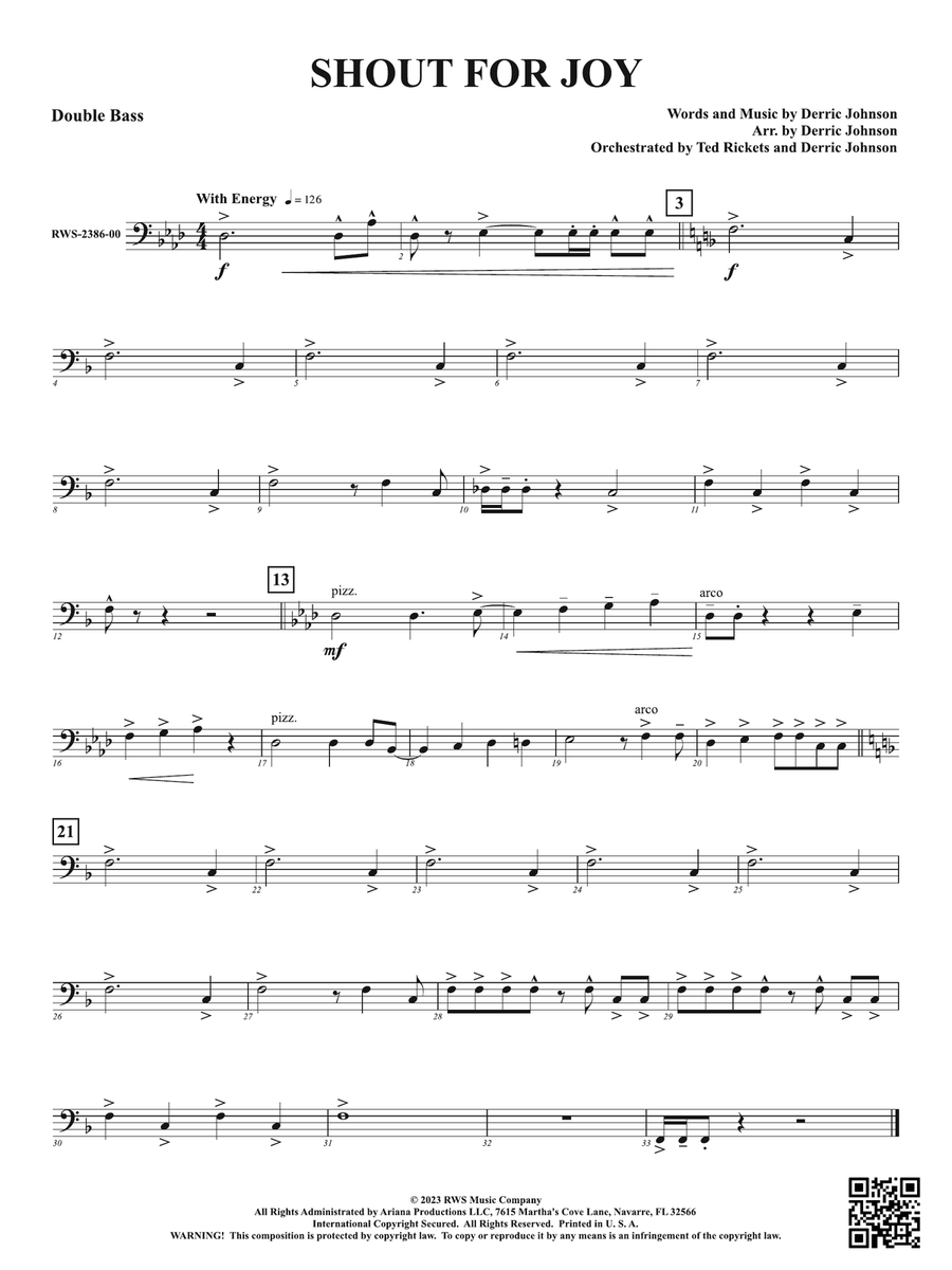 Shout for Joy: String Bass