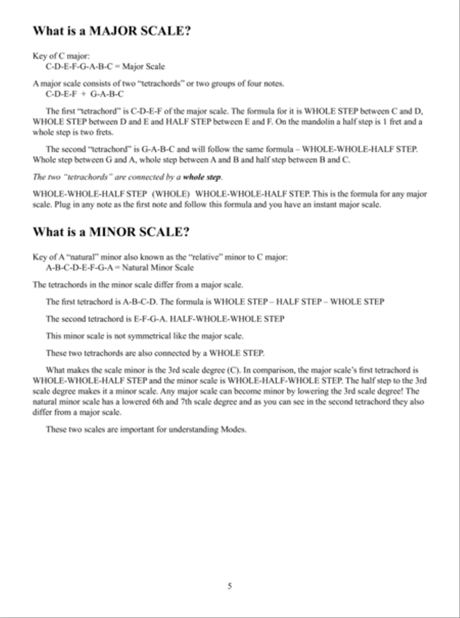 Fretboard Studies for the Improvising Mandolinist Mandolin scores gallery preview page 6