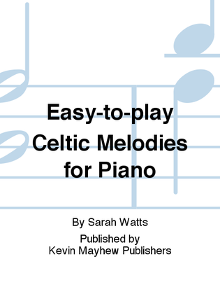 Book cover for Easy-to-play Celtic Melodies for Piano