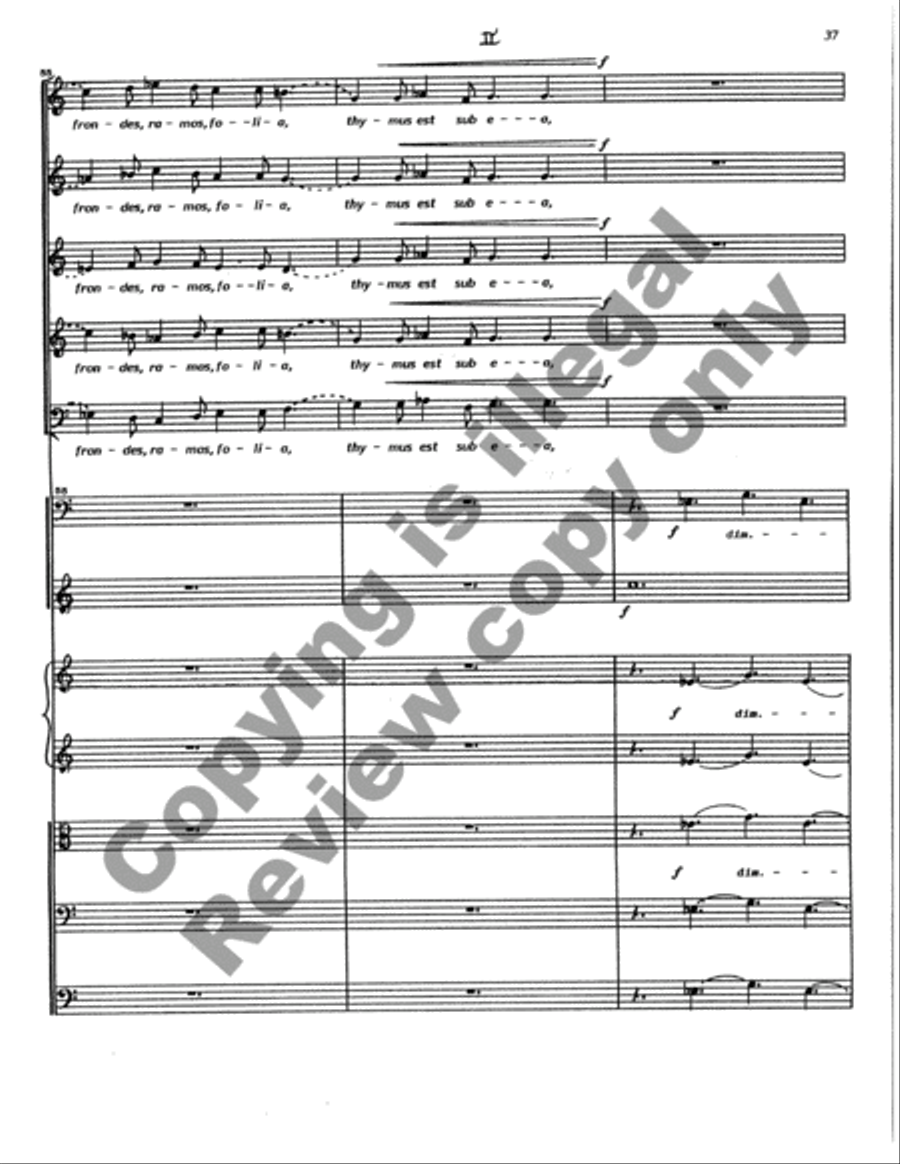 Cantata Rustica (Full/Choral Score) Choir scores gallery preview page 114