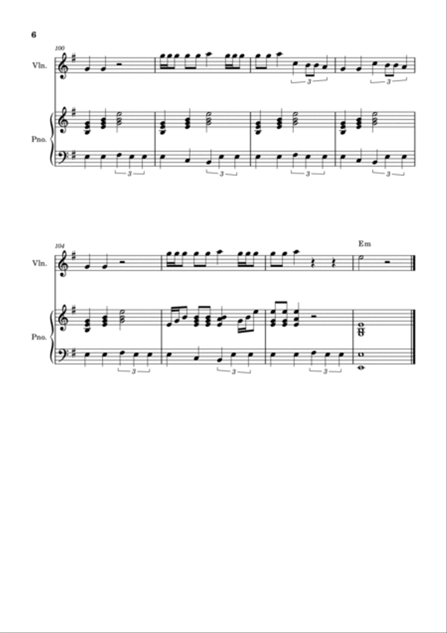 Eve, Psyche & The Bluebeard's Wife Eve, Psyche & The Bluebeard's Wife Violin Solo scores gallery preview page 6