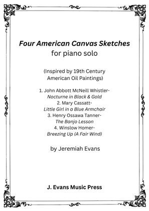 Four American Canvas Sketches