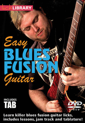Book cover for Easy Blues Fusion Guitar