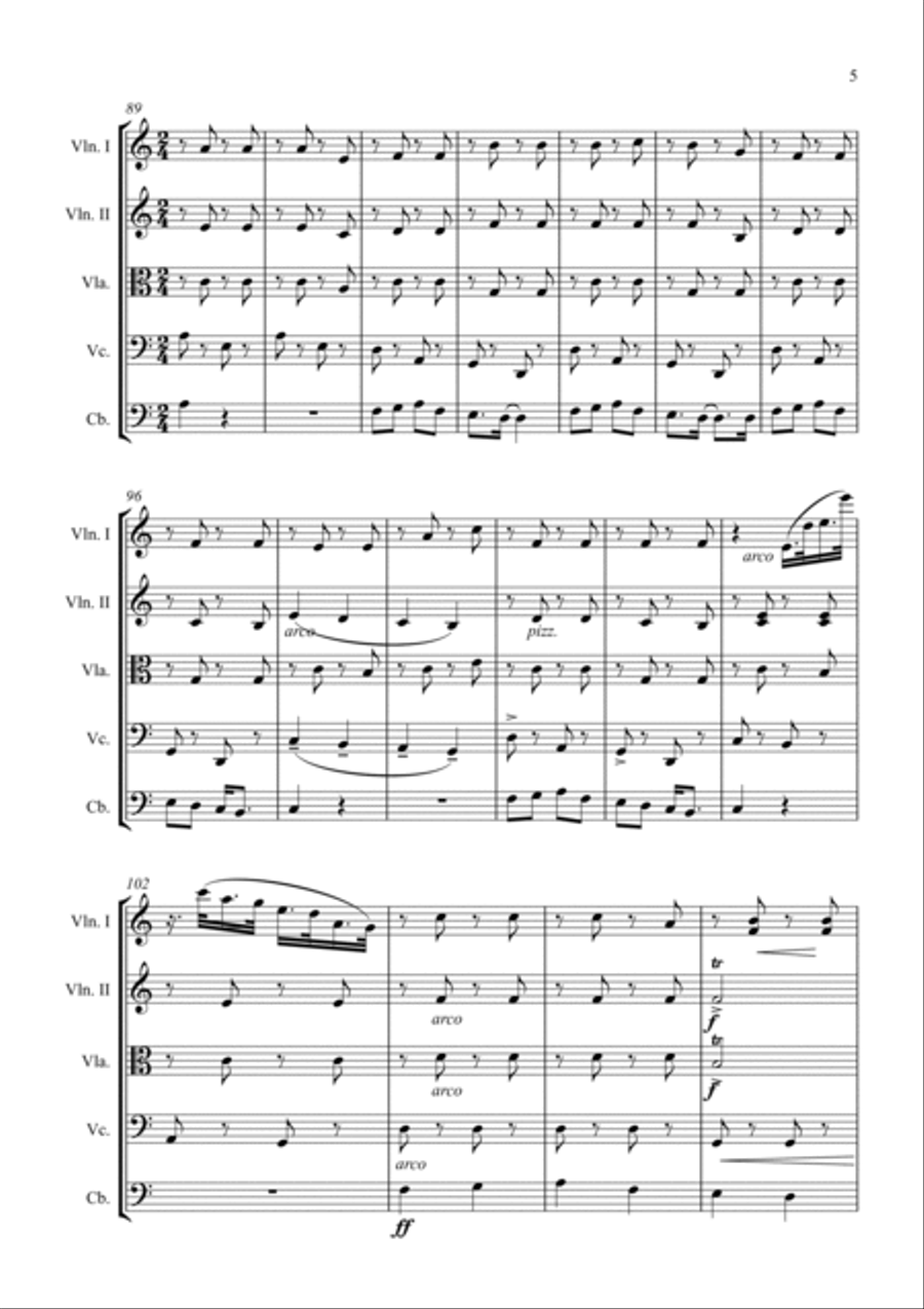 Postman Pat String Orchestra scores gallery preview page 5