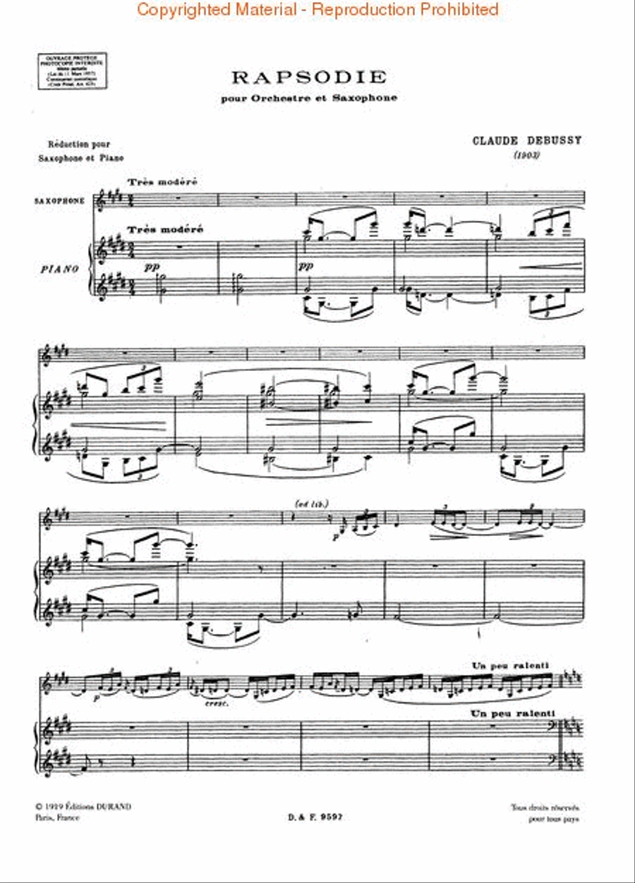 Rhapsodie Orchestra scores gallery preview page 3