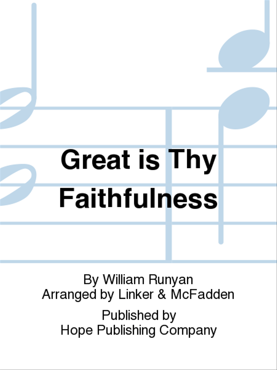 Great Is Thy Faithfulness 5-Octaves scores gallery preview page 1