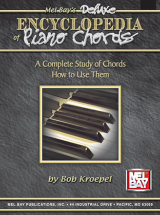 Book cover for Deluxe Encyclopedia of Piano Chords