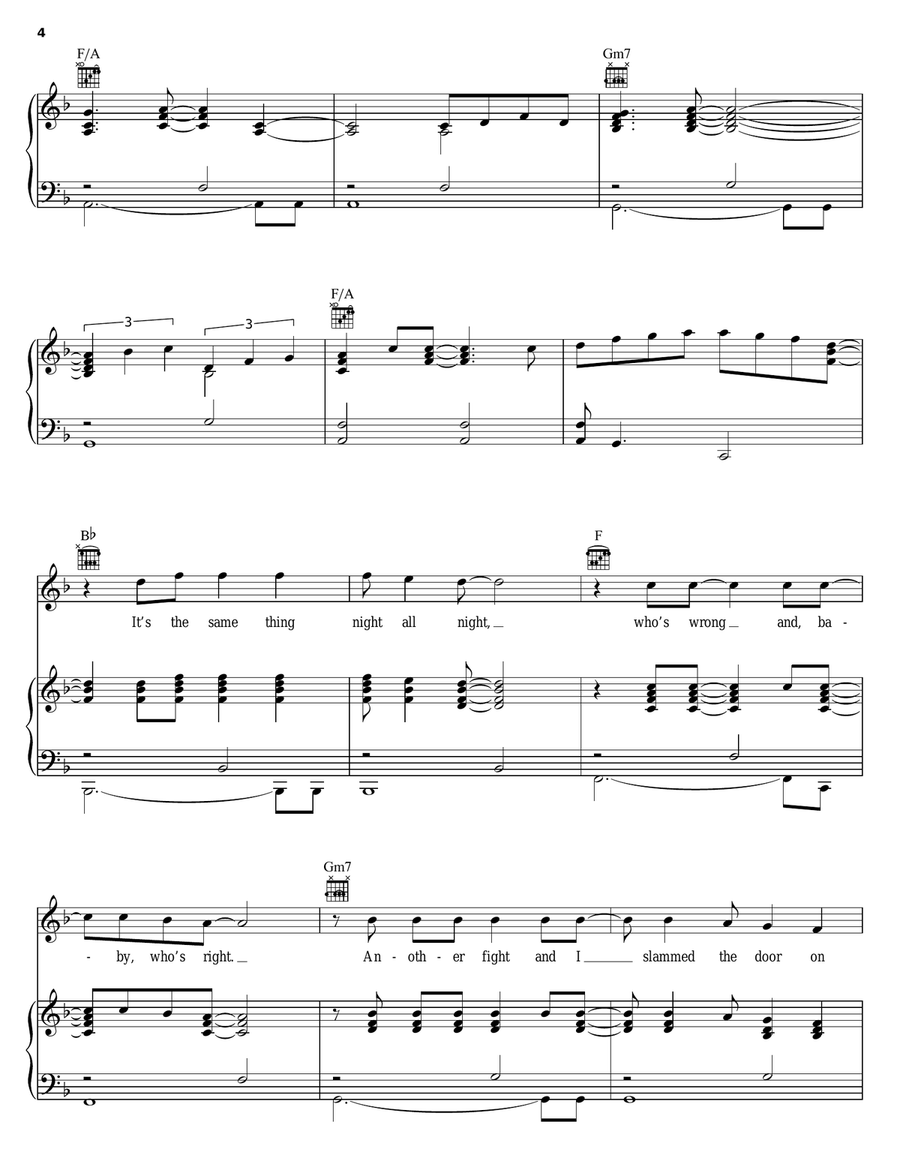 One Step Up Acoustic Guitar scores gallery preview page 4