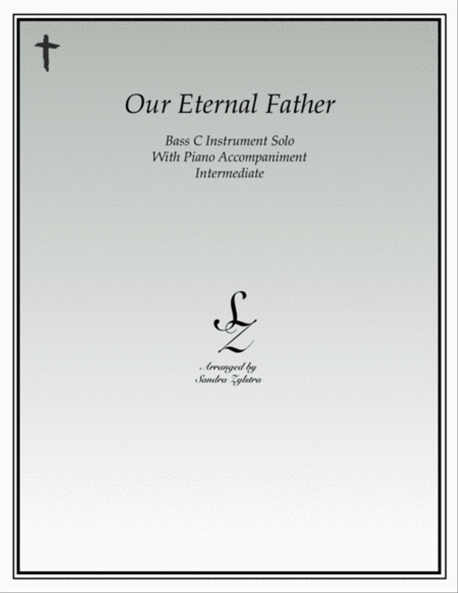 Our Eternal Father (bass C instrument solo) Euphonium scores gallery preview page 1