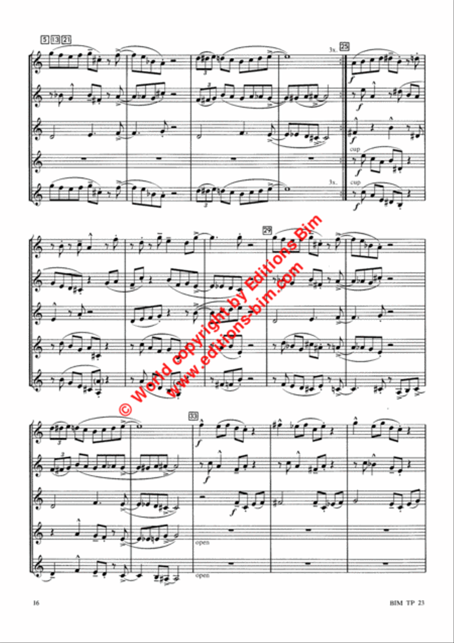 5 Steps to the Answer Trumpet scores gallery preview page 11
