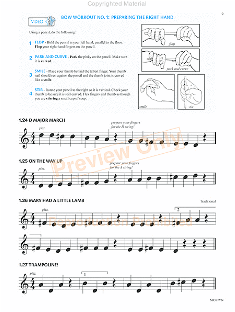 Measures of Success for String Orchestra-Violin Book 1 Chamber Orchestra scores gallery preview page 12